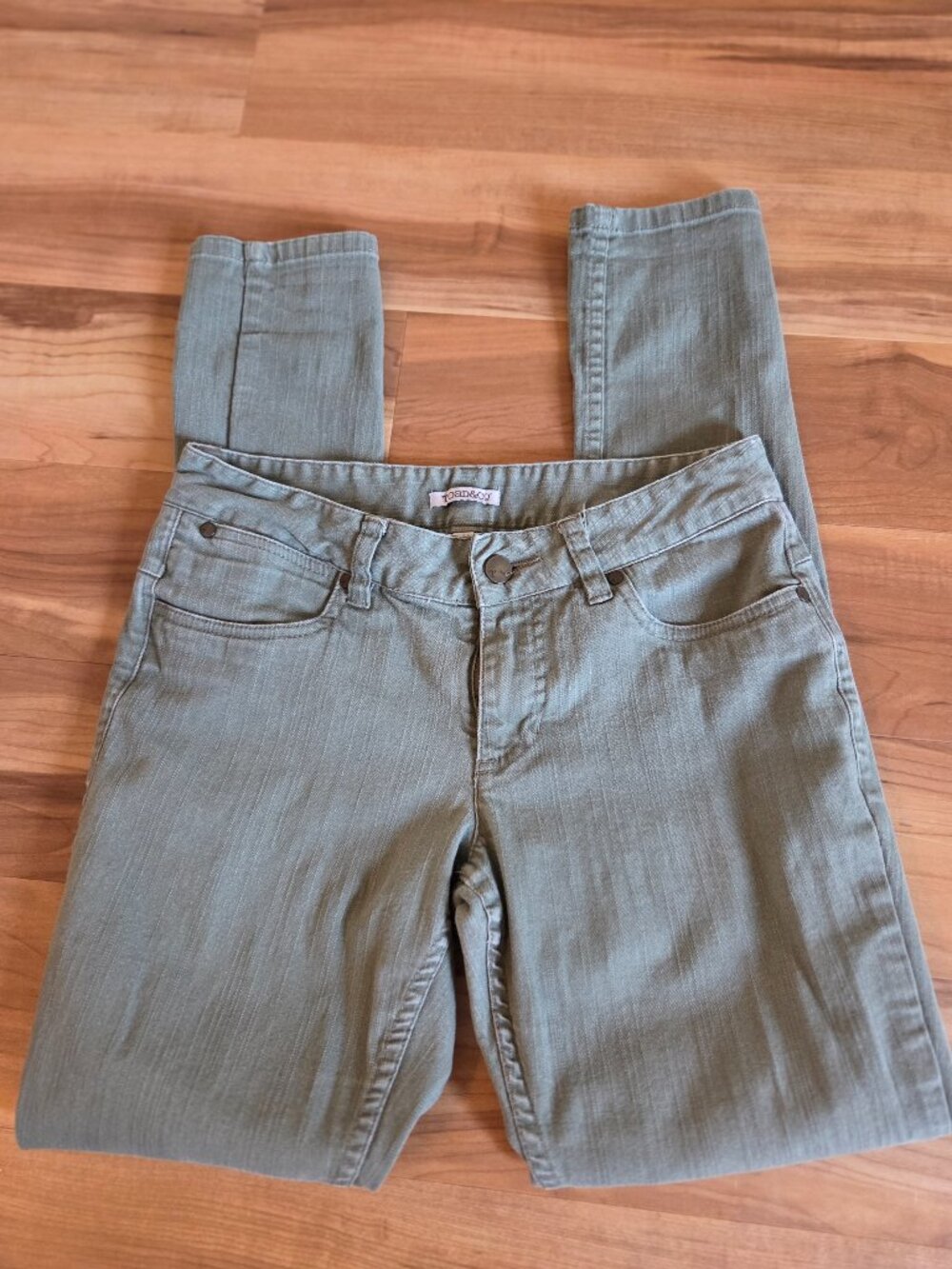 Toad & Co Olive Green Skinny Jeans Size 2